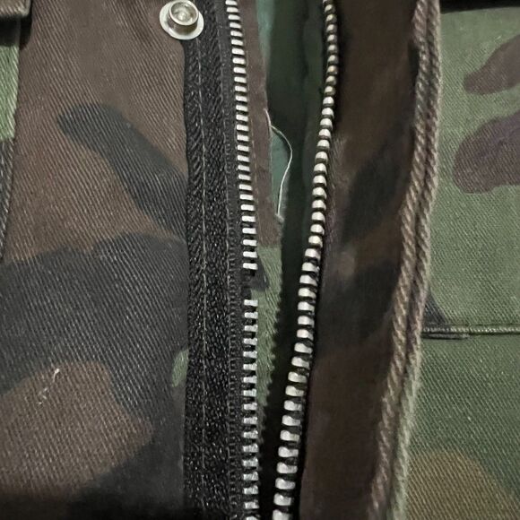 Kicks USA Woodland Camo Field Jacket L - Picture 9 of 12